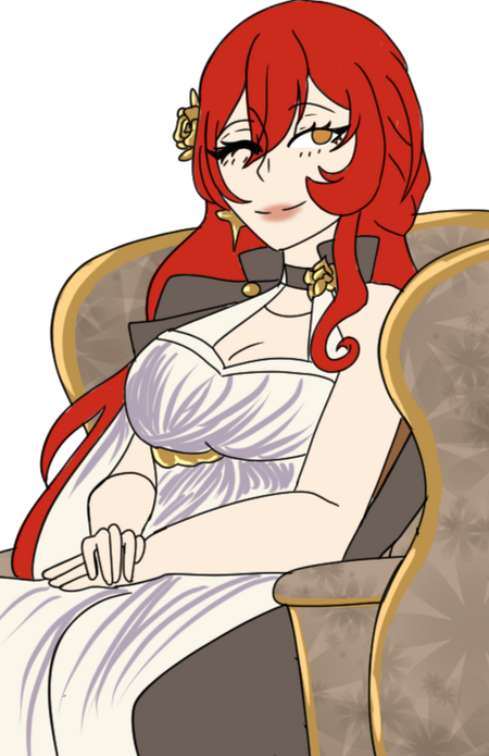 Monochrome/Lineart of Caoimhe Macneary (OC)